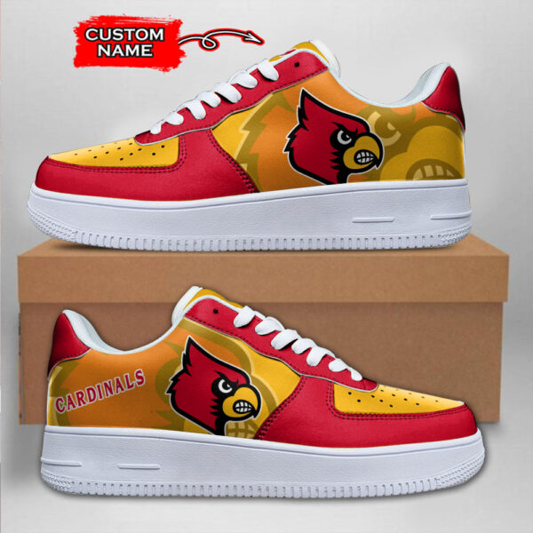 Tubopro Louisville Cardinals NCAA Air Low-Top Sneakers Shoes For Men And Women