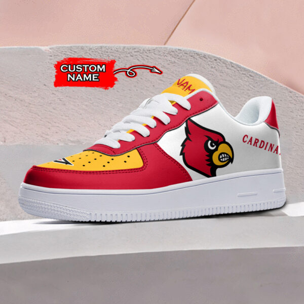 Tubopro Louisville Cardinals NCAA Air Low-Top Sneakers Shoes For Men And Women - Image 2