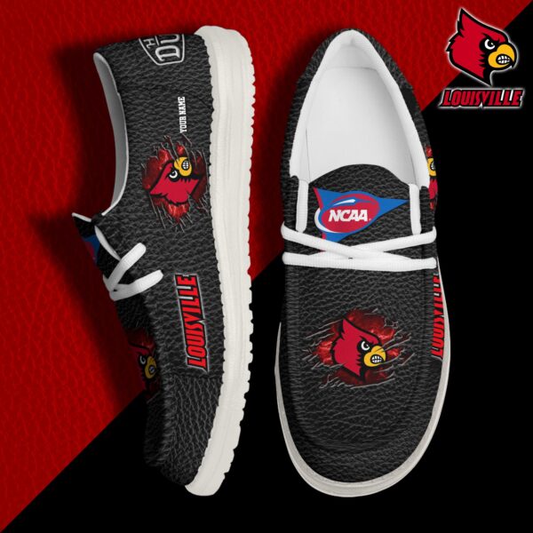 Tubopro Louisville Cardinals Personalized Hey Dude Shoes For Men And Women