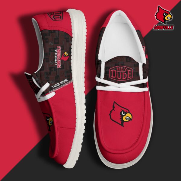 Tubopro Louisville Cardinals Personalized Hey Dude Shoes For Men And Women