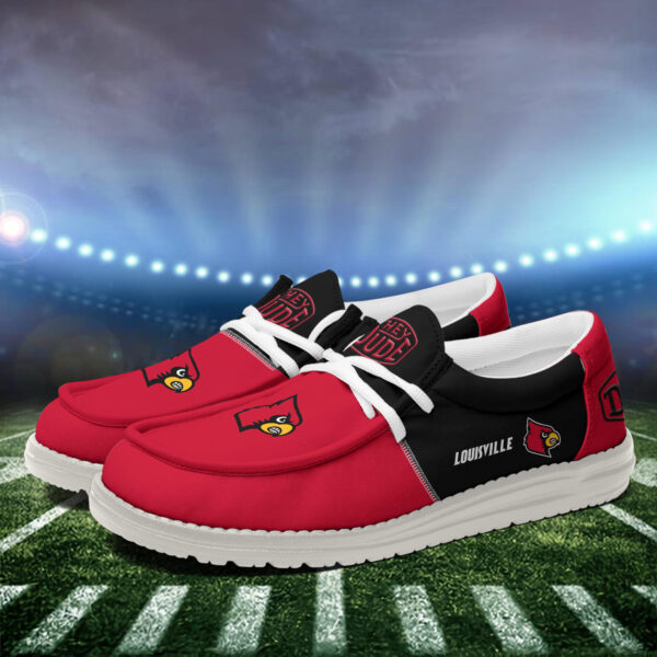 Tubopro Louisville Cardinals Personalized Hey Dude Shoes For Men And Women - Image 4