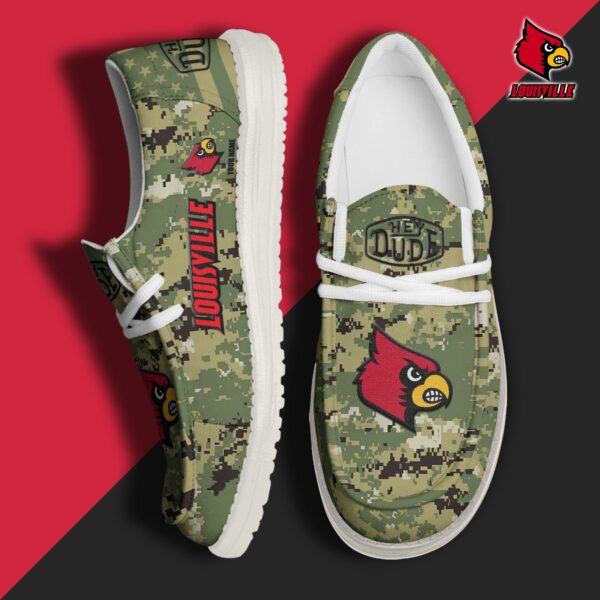 Tubopro Louisville Cardinals Personalized Hey Dude Shoes For Men And Women