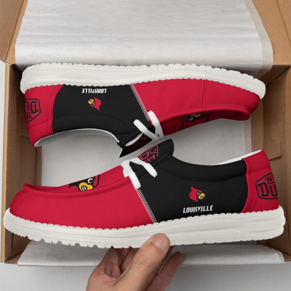 Tubopro Louisville Cardinals Personalized Hey Dude Shoes For Men And Women - Image 3