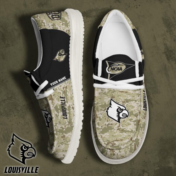 Tubopro Louisville Cardinals Personalized Hey Dude Shoes For Men And Women