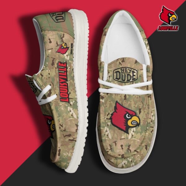 Tubopro Louisville Cardinals Personalized Hey Dude Shoes For Men And Women