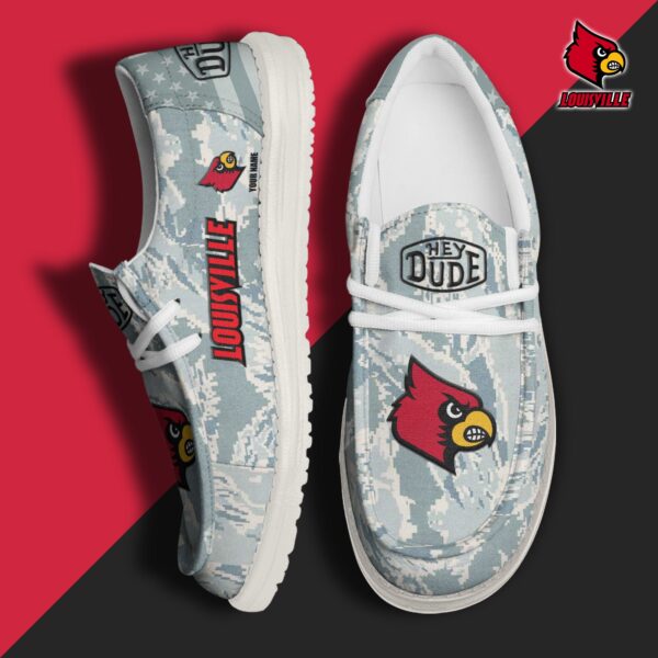 Tubopro Louisville Cardinals Personalized Hey Dude Shoes For Men And Women