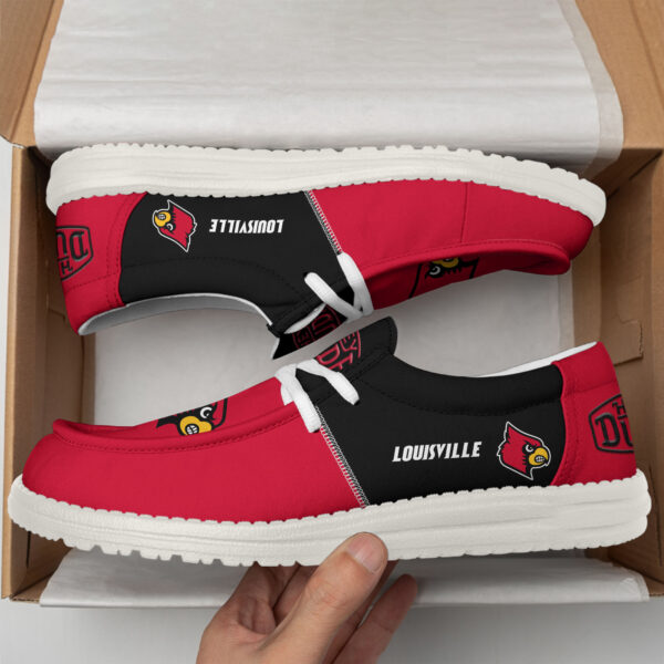 Tubopro Louisville Cardinals Personalized Hey Dude Shoes For Men And Women - Image 3