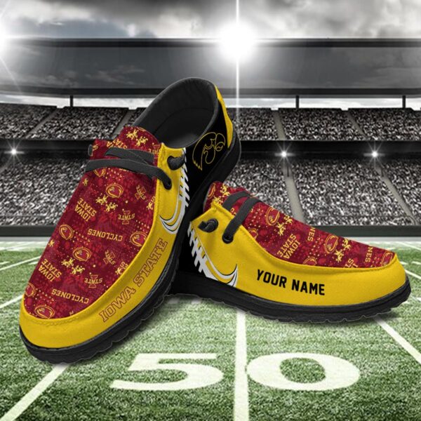 Tubopro lowa State Cyclones Hey Dude Shoes For Men And Women - Image 2