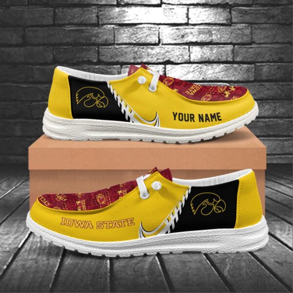 Tubopro lowa State Cyclones Hey Dude Shoes For Men And Women - Image 5