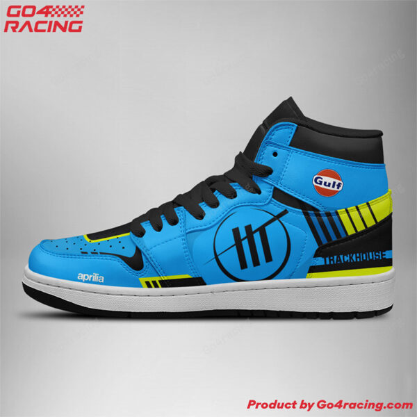 Tubopro LRC Honda Castrol AJ1 High Sneakers Shoes For Men And Women - Image 2