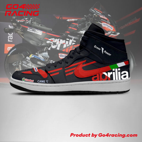 Tubopro LRC Honda Idemitsu AJ1 High Sneakers Shoes For Men And Women - Image 2
