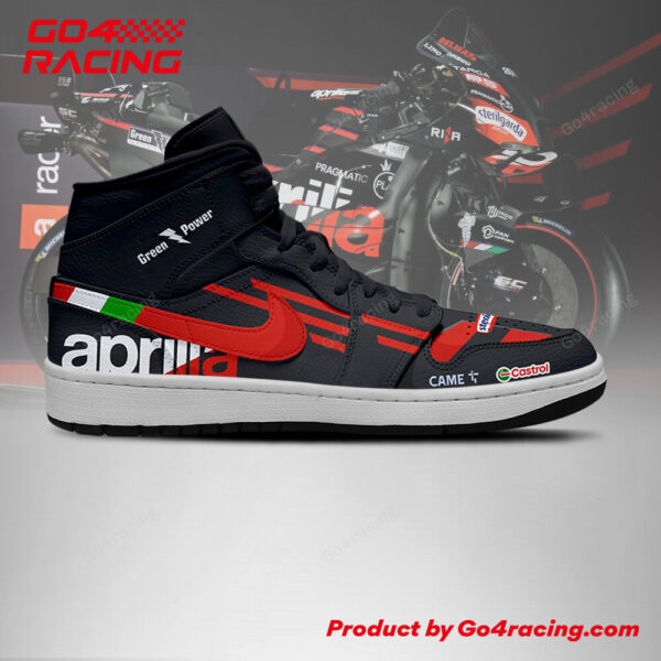 Tubopro LRC Honda Idemitsu AJ1 High Sneakers Shoes For Men And Women - Image 3