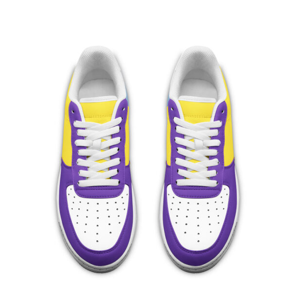 Tubopro LSU Tigers Air Low-Top Sneakers Shoes For Men And Women - Image 3