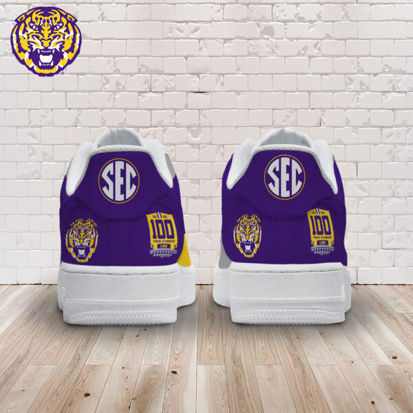 Tubopro LSU Tigers Air Low-Top Sneakers Shoes For Men And Women - Image 2
