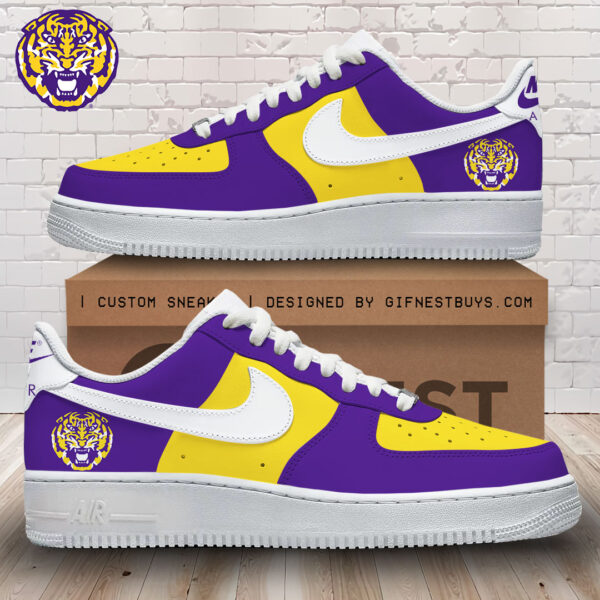 Tubopro LSU Tigers Air Low-Top Sneakers Shoes For Men And Women