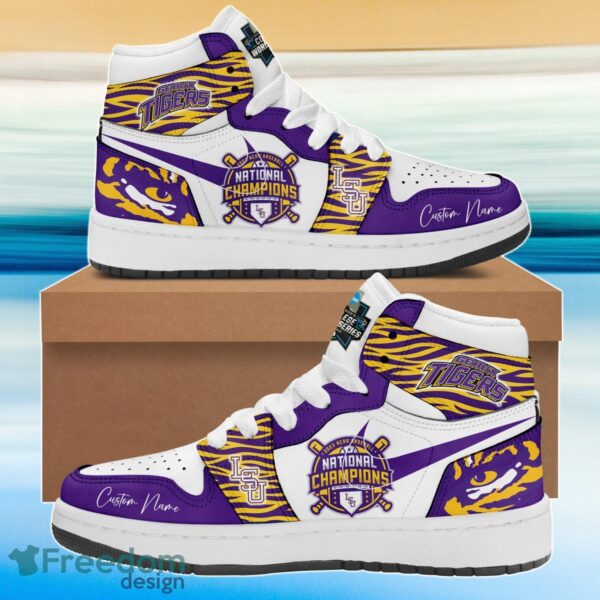 Tubopro LSU Tigers AJ1 High Sneakers Shoes For Men And Women