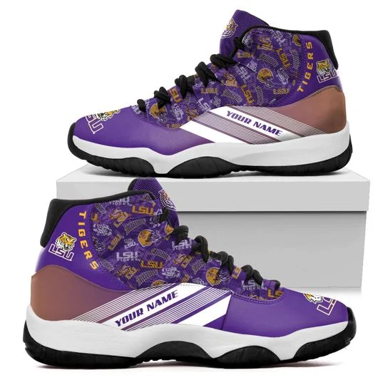 Tubopro LSU Tigers AJ13 Sneakers Shoes For Men And Women