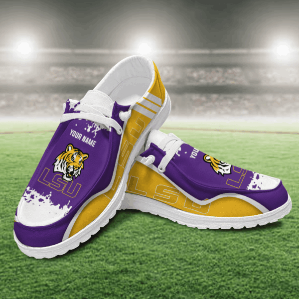 Tubopro LSU Tigers Hey Dude Shoes For Men And Women