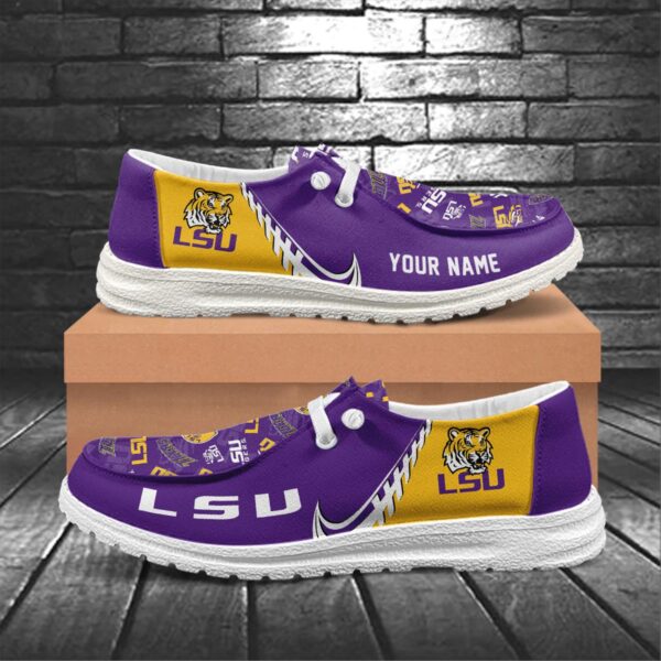 Tubopro LSU Tigers Hey Dude Shoes For Men And Women - Image 5