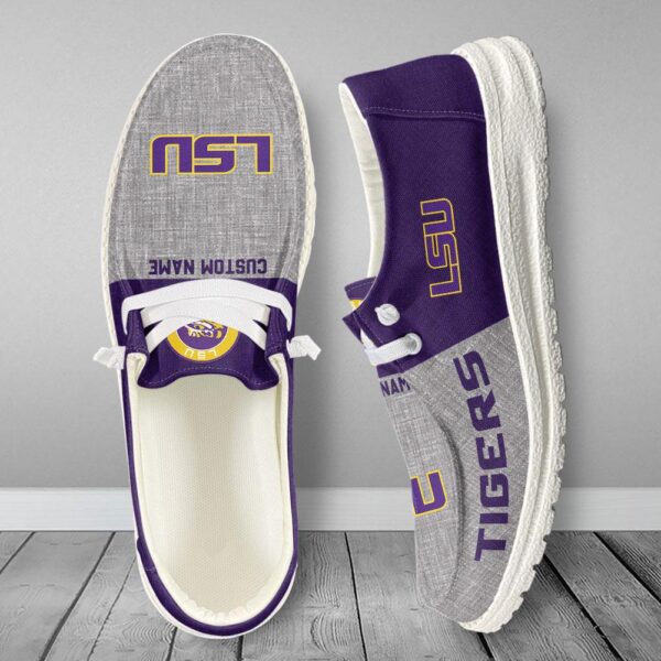 Tubopro LSU Tigers Hey Dude Shoes For Men And Women - Image 5