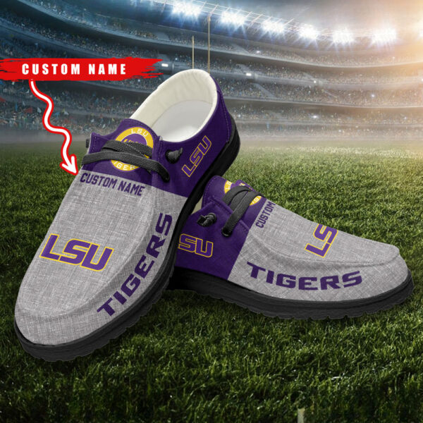 Tubopro LSU Tigers Hey Dude Shoes For Men And Women - Image 4