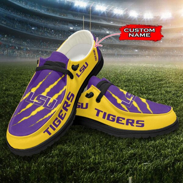 Tubopro LSU Tigers Hey Dude Shoes For Men And Women - Image 2