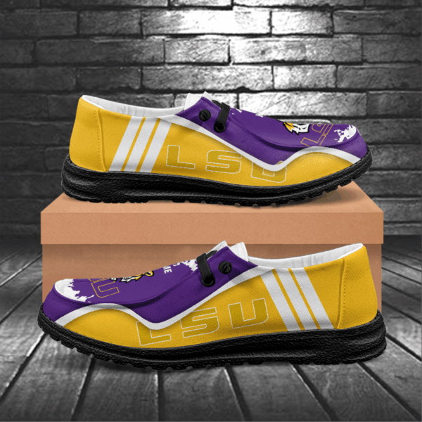 Tubopro LSU Tigers Hey Dude Shoes For Men And Women - Image 6