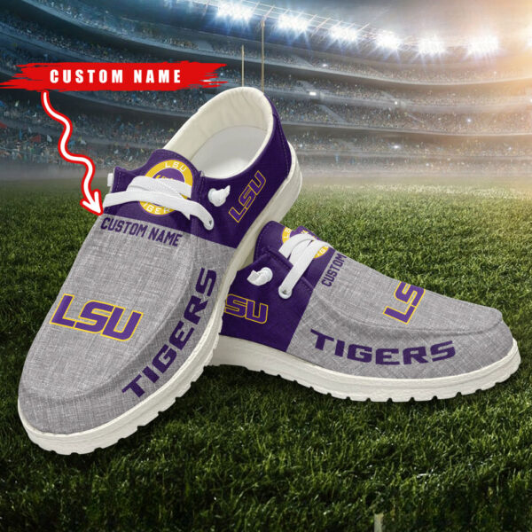 Tubopro LSU Tigers Hey Dude Shoes For Men And Women - Image 2