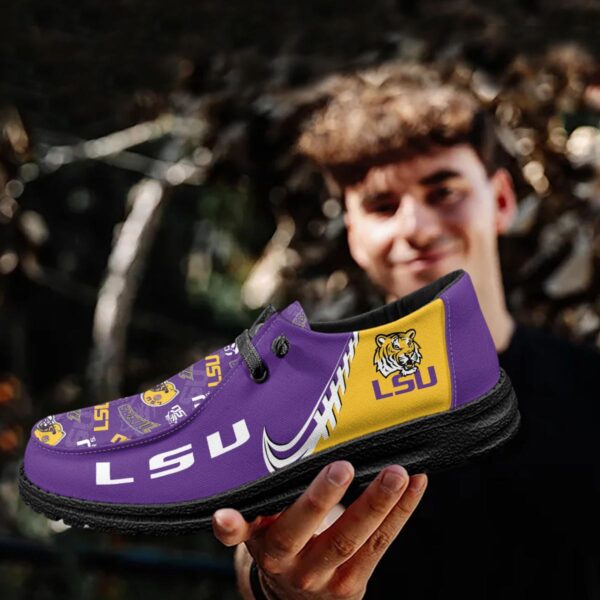 Tubopro LSU Tigers Hey Dude Shoes For Men And Women - Image 4