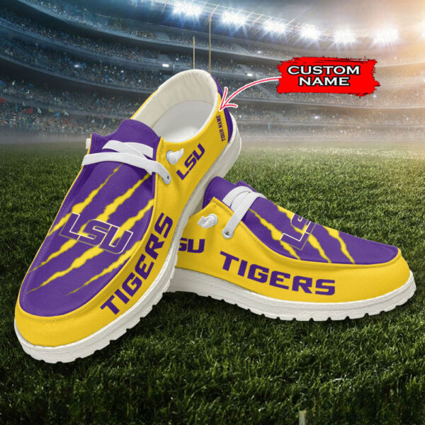 Tubopro LSU Tigers Hey Dude Shoes For Men And Women