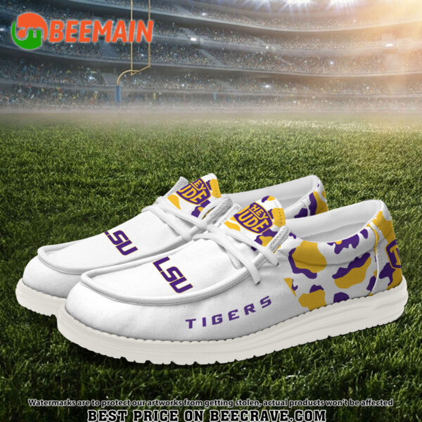 Tubopro LSU Tigers Hey Dude Shoes For Men And Women - Image 2