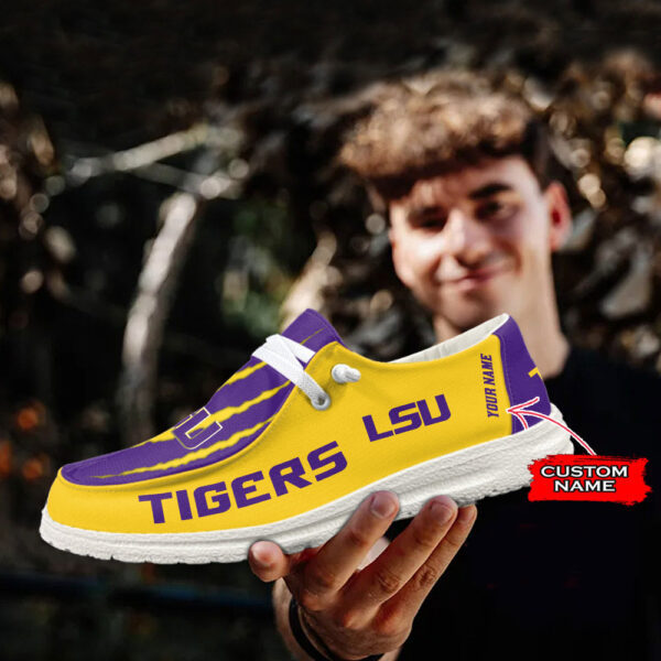 Tubopro LSU Tigers Hey Dude Shoes For Men And Women - Image 4