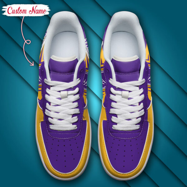Tubopro LSU Tigers NCAA Air Low-Top Sneakers Shoes For Men And Women - Image 5
