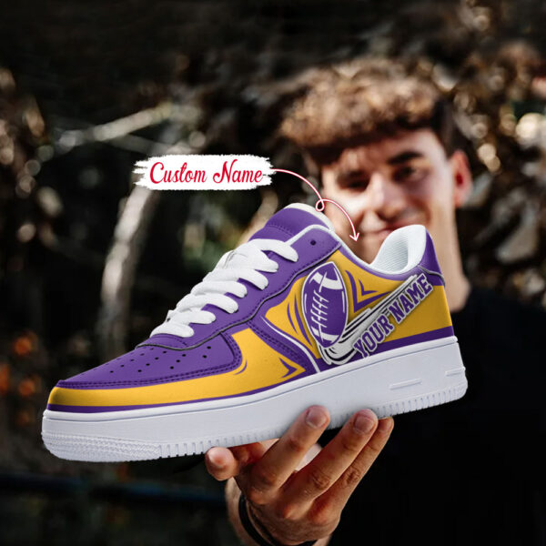 Tubopro LSU Tigers NCAA Air Low-Top Sneakers Shoes For Men And Women