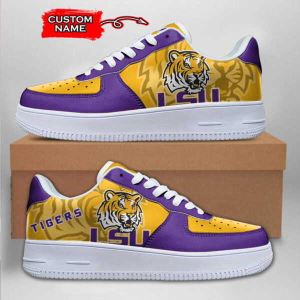 Tubopro LSU Tigers NCAA Air Low-Top Sneakers Shoes For Men And Women