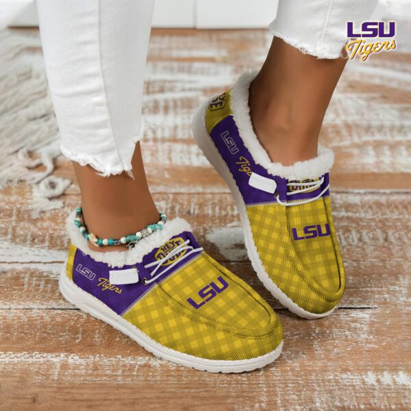 Tubopro LSU Tigers Personalized Hey Dude Shoes For Men And Women