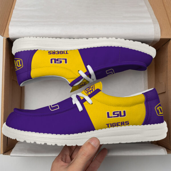 Tubopro LSU Tigers Personalized Hey Dude Shoes For Men And Women - Image 2