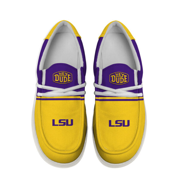 Tubopro LSU Tigers Personalized Hey Dude Shoes For Men And Women - Image 4