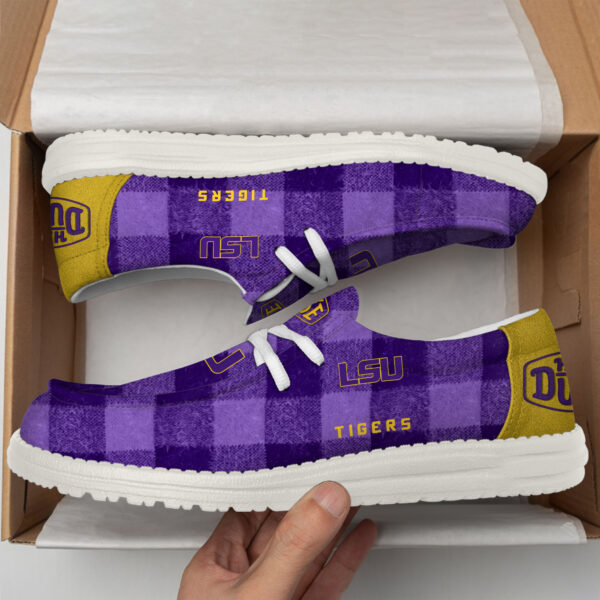Tubopro LSU Tigers Personalized Hey Dude Shoes For Men And Women - Image 5