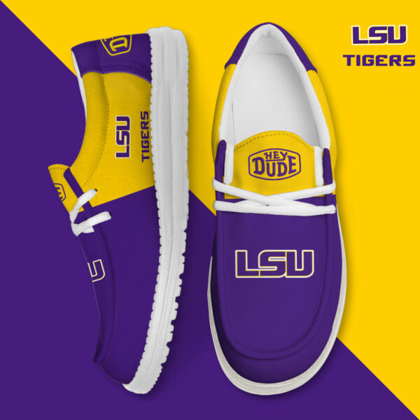 Tubopro LSU Tigers Personalized Hey Dude Shoes For Men And Women