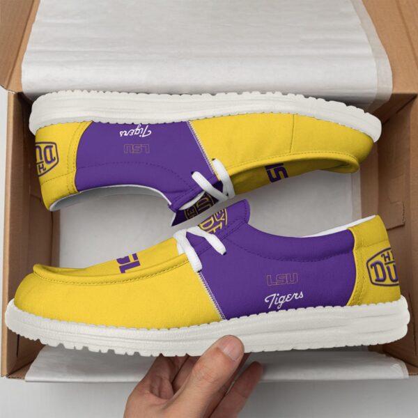 Tubopro LSU Tigers Personalized Hey Dude Shoes For Men And Women - Image 3