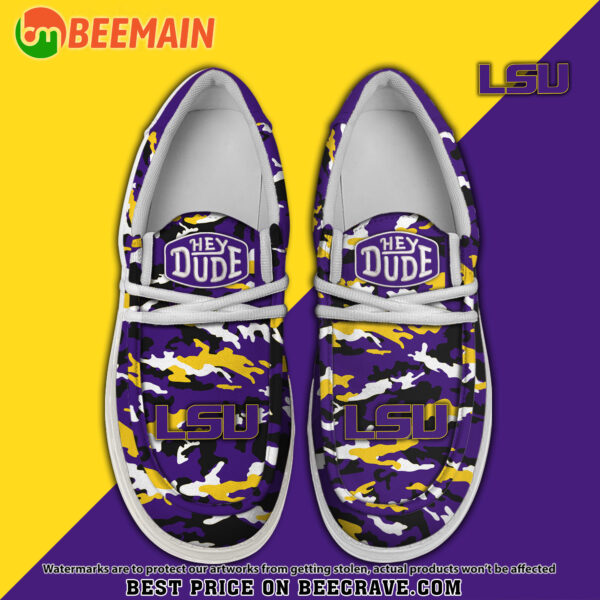 Tubopro LSU Tigers Personalized Hey Dude Shoes For Men And Women