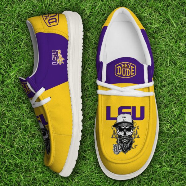 Tubopro LSU Tigers Personalized Hey Dude Shoes For Men And Women