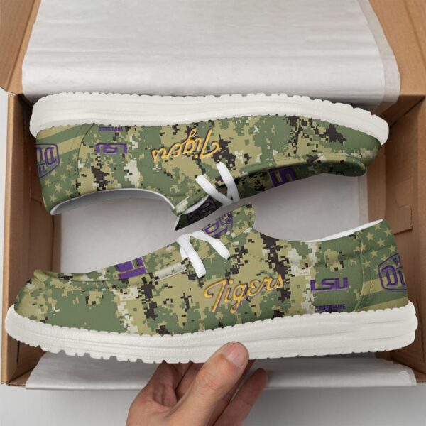 Tubopro LSU Tigers Personalized Hey Dude Shoes For Men And Women - Image 2