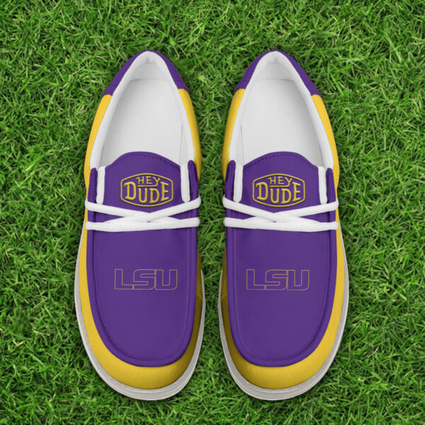 Tubopro LSU Tigers Personalized Hey Dude Shoes For Men And Women - Image 4