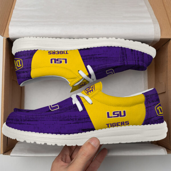 Tubopro LSU Tigers Personalized Hey Dude Shoes For Men And Women - Image 2