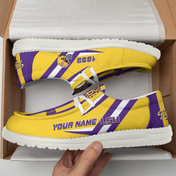 Tubopro LSU TIGERS Personalized Hey Dude Shoes For Men And Women - Image 2