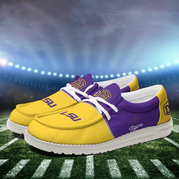 Tubopro LSU Tigers Personalized Hey Dude Shoes For Men And Women - Image 4