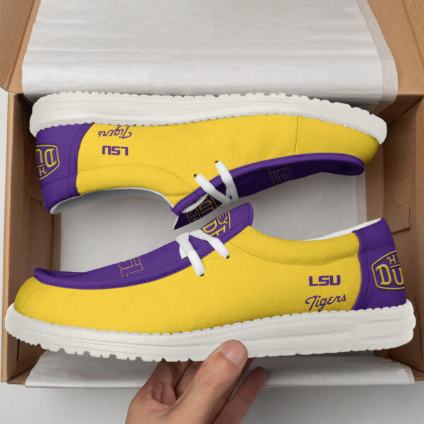 Tubopro LSU Tigers Personalized Hey Dude Shoes For Men And Women - Image 2