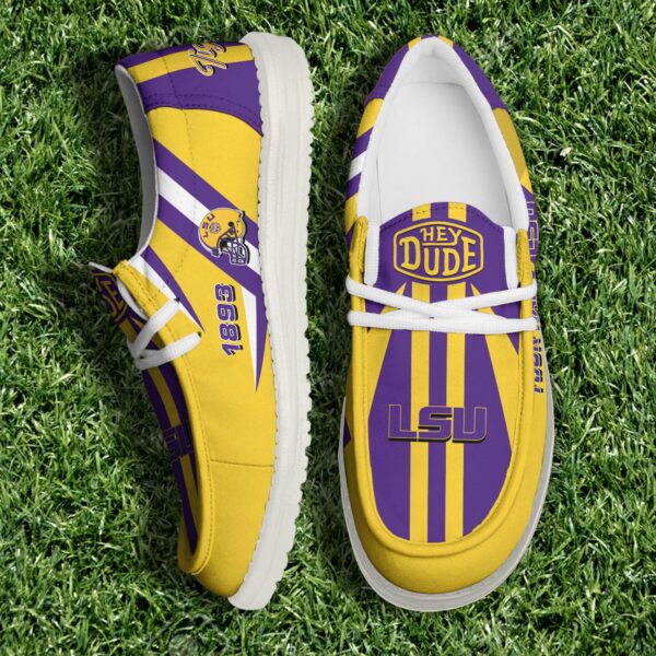 Tubopro LSU TIGERS Personalized Hey Dude Shoes For Men And Women